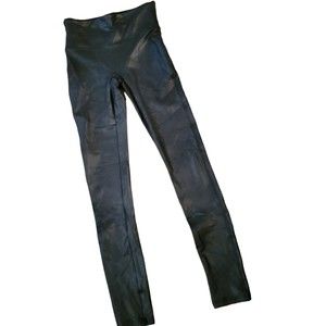 Spanx By Sara‎ Blakely Womens Black High Waist Compression Legging Size Small